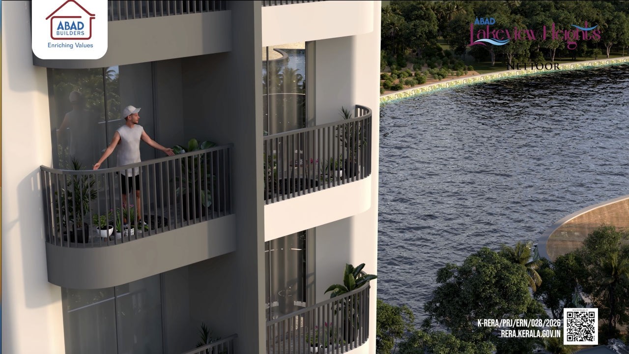 Abad Lake View Heights – Nettor | Luxury Lakefront Living in Kochi | Project Tour