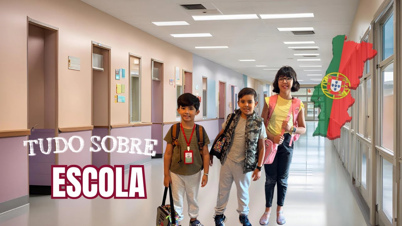 Volta às aulas em Portugal 🇵🇹 | Como funcionam as escolas, matrícula, horários e alimentação