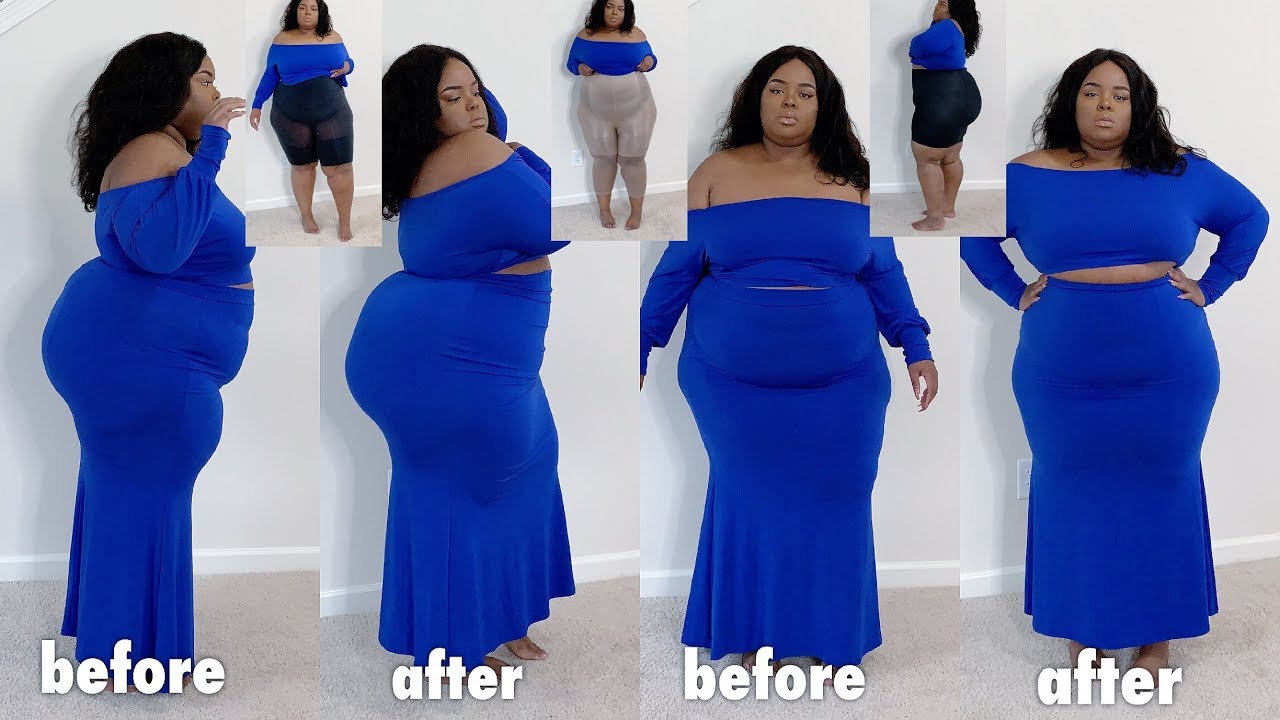 Spanx Shapewear Try-On Haul | ft. Poshmark | Undetectable , Good For 2pc Sets! Plus Size