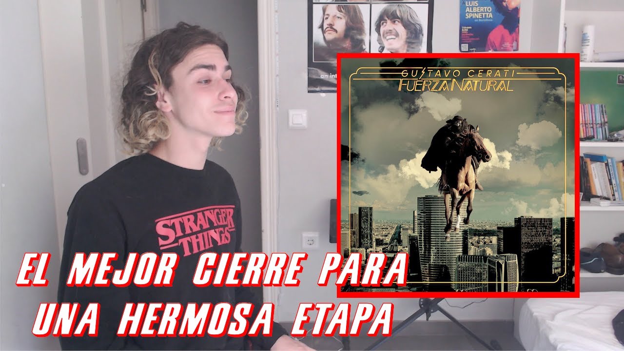 REACCIONO a Fuerza Natural de Gustavo Cerati POR PRIMERA VEZ | ZabecaSP
