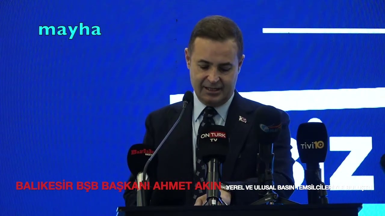 AHMET AKIN, YEREL VE ULUSAL BASIN TEMSİLCİLERİYLE BULUŞTU  - (MAYHA)