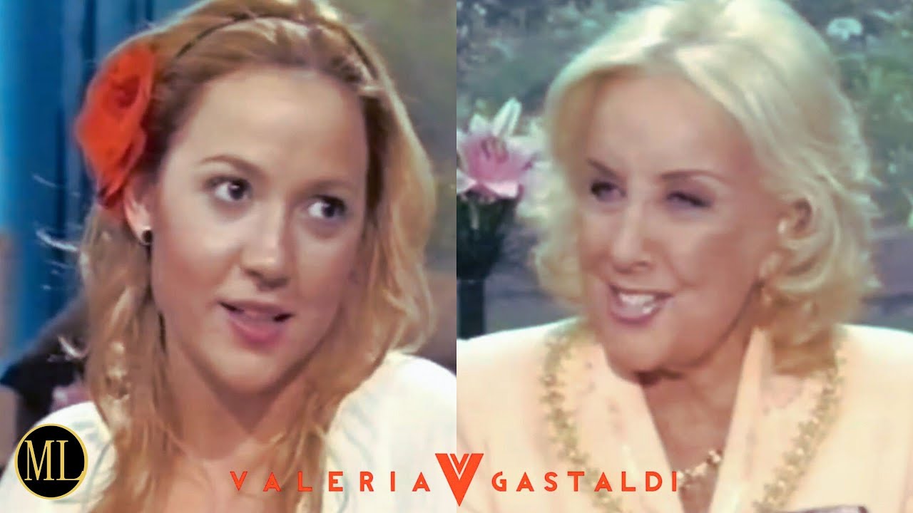 Valeria Gastaldi en Mirtha Legrand 2007
