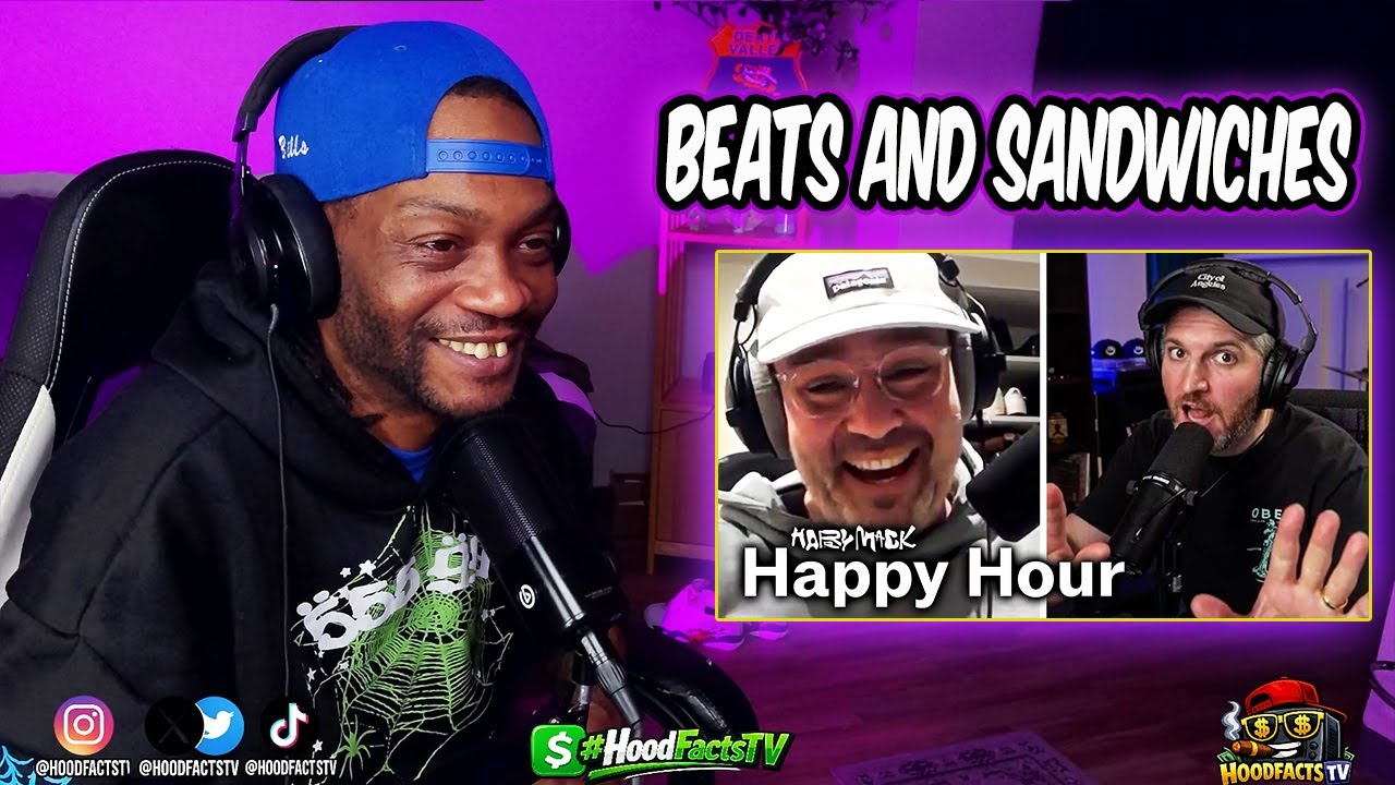 HoodFacts TV Reacts to | Beats and Sandwiches | Harry Mack Happy Hour