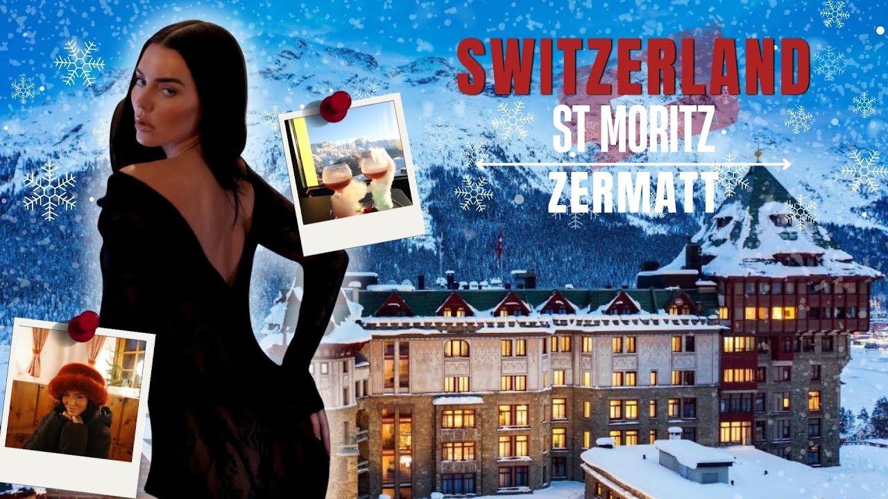 5 STAR LUXURY AT BADRUTTS PALACE IN ST. MORITZ. GLACIER EXPRESS TO ZERMATT