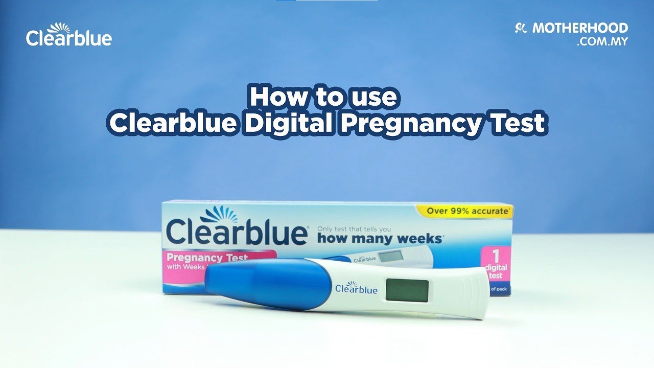 How to Use A Pregnancy Test Kit? | Clearblue Digital Pregnancy Test