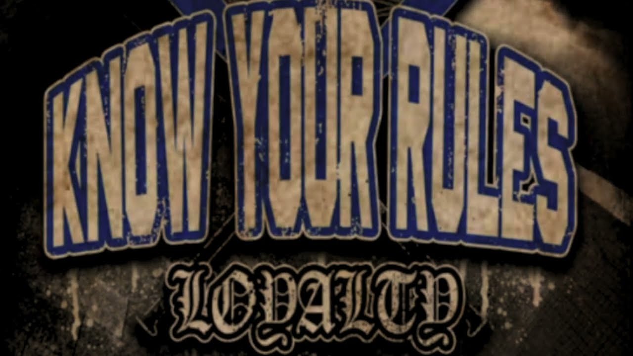 KNOW YOUR RULES 'loyalty'  German BEATDOWN HARDCORE