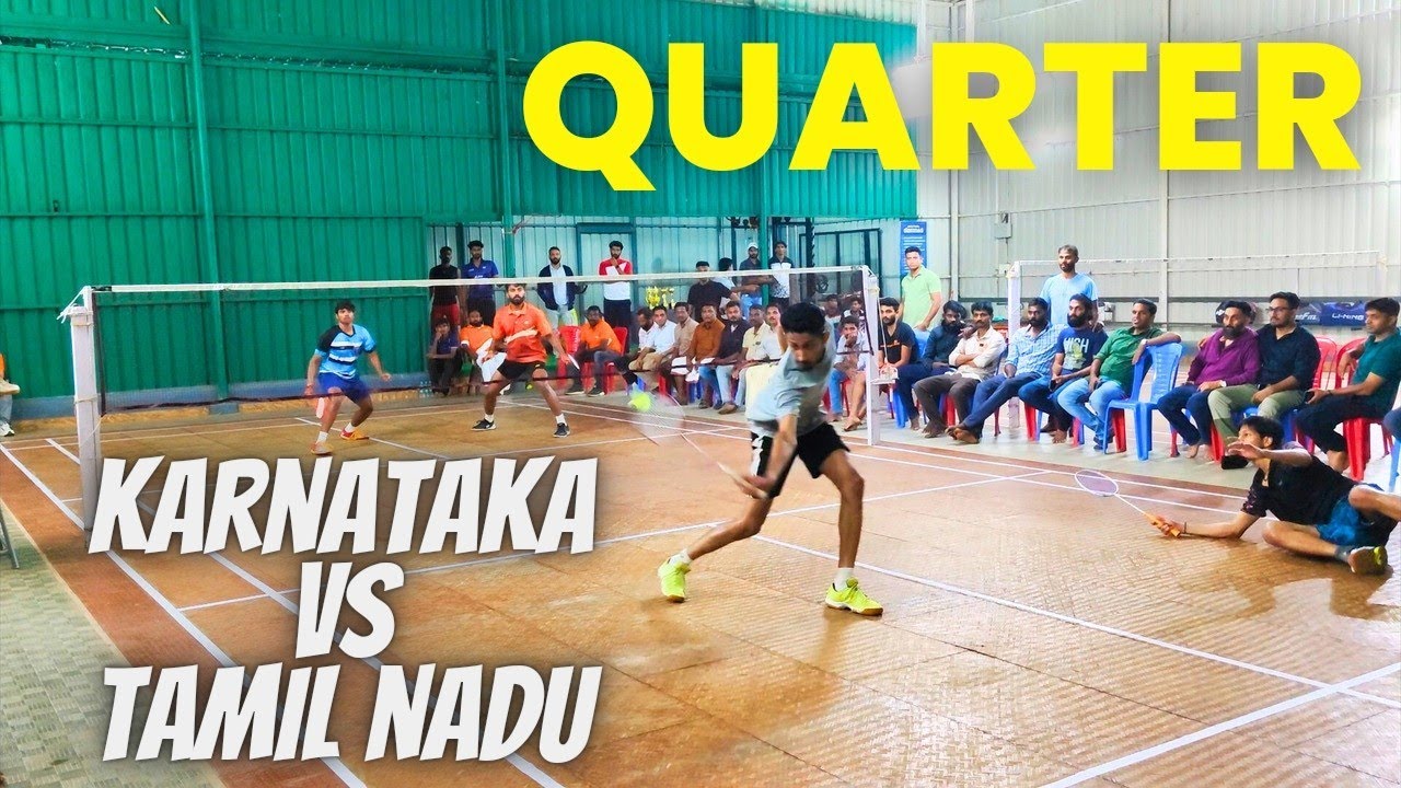 Aditya varma/Gaurav vs Vimal/Yadu | South Indian Open Badminton Quarter FINAL | Wayanad (TN Vs KTK)