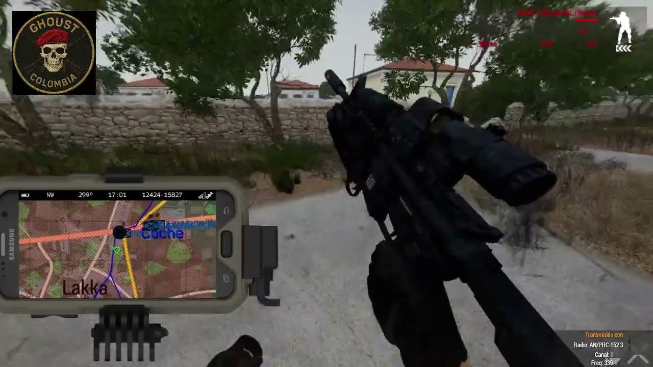 leberation arma 3 unidad GHOUST COLOMBIA