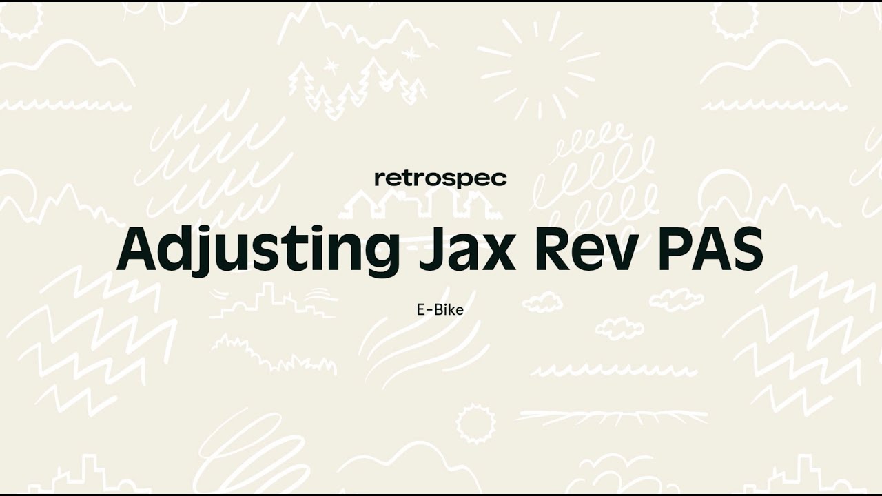 How To: Adjust Jax Rev Pedal Assist | Retrospec E-Bikes