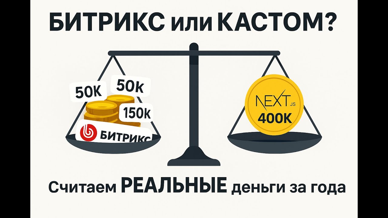 Битрикс &mdash; это дорого? Скрытые затраты, о которых вам не говорят