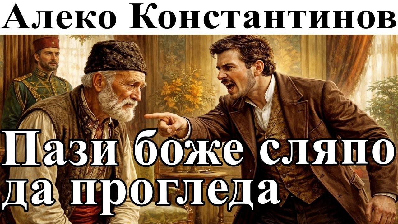 АЛЕКО КОНСТАНТИНОВ: Пази боже сляпо да прогледа.