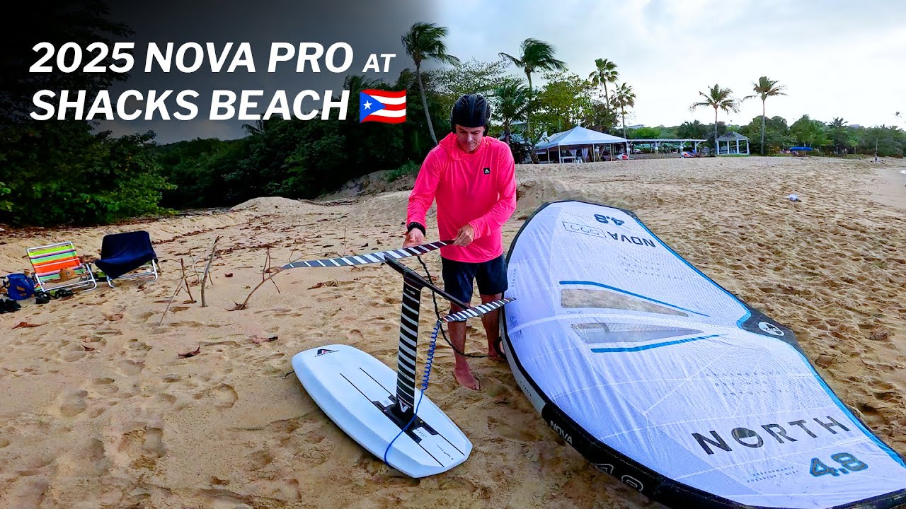 2025 North Nova Pro: пляж Winging Shacks, Пуэрто-Рико 🇵🇷