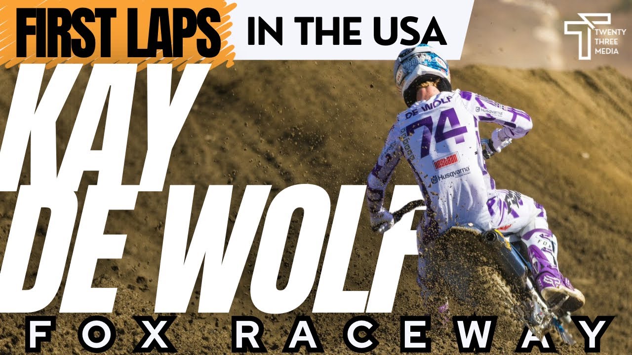 Kay de Wolf - 1st Laps in USA - Fox Raceway