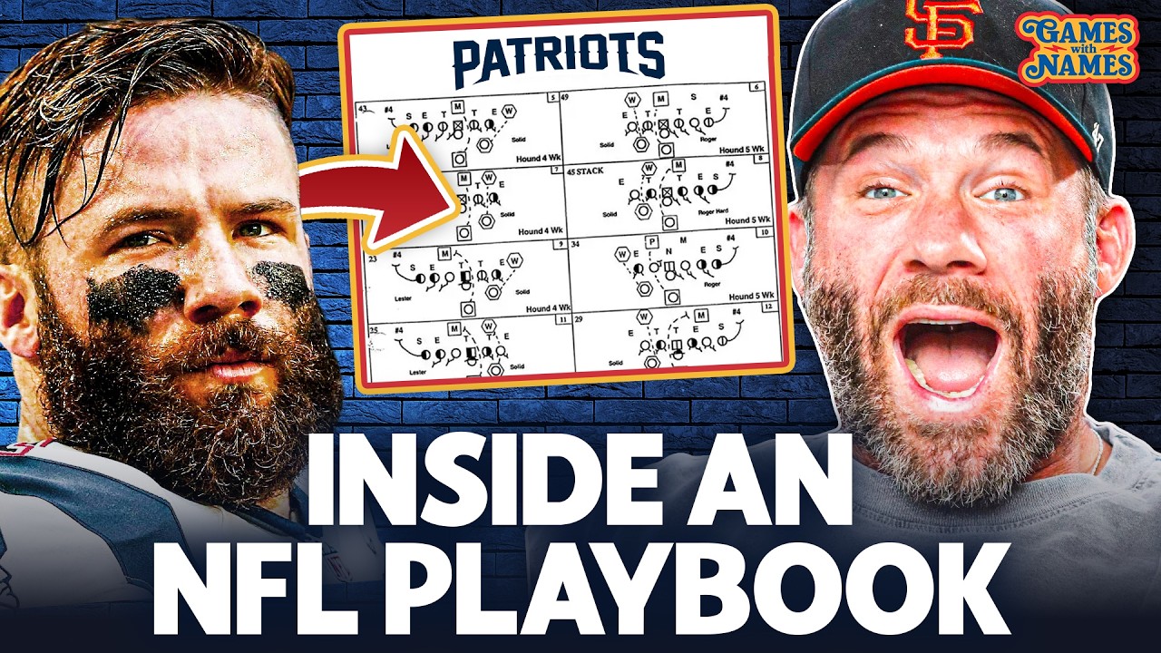 Julian Edelman Breaks Down EVERYTHING in an NFL Playbook