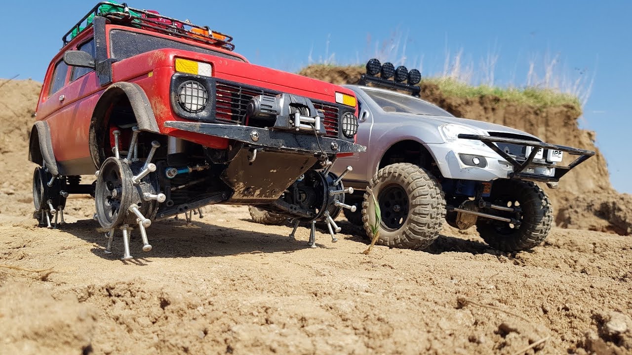 НИВА на болтах против МЕРСА ... NIVA VS ML500