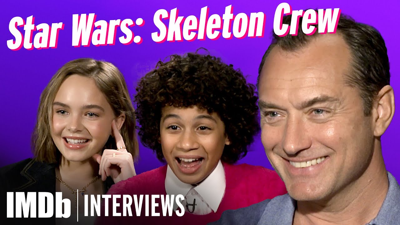Jude Law & SKELETON CREW Reveal Their Personal and Star Wars Obsessions | IMDb