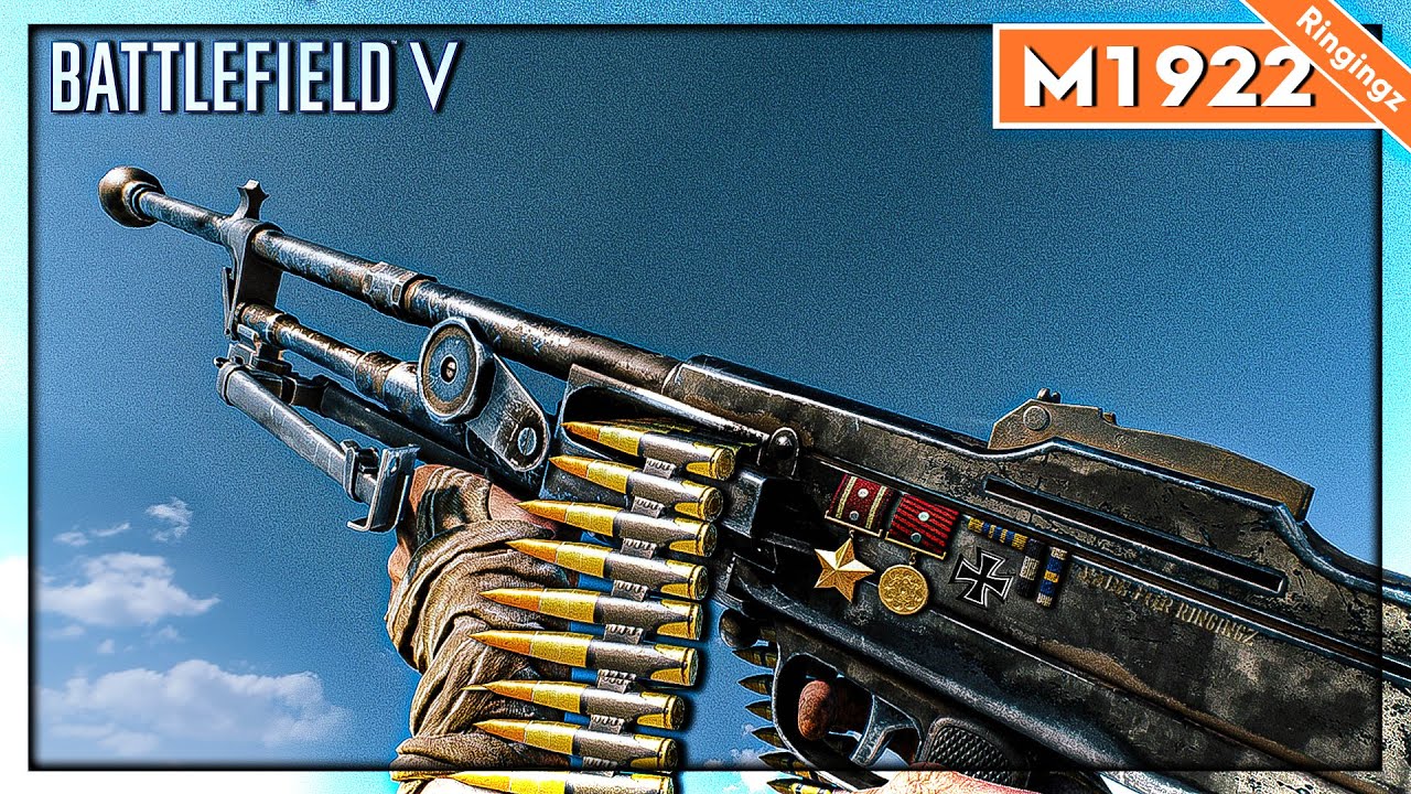 ยิงแบบงูขยับมีมึน - Battlefield V M1922 รีวิว