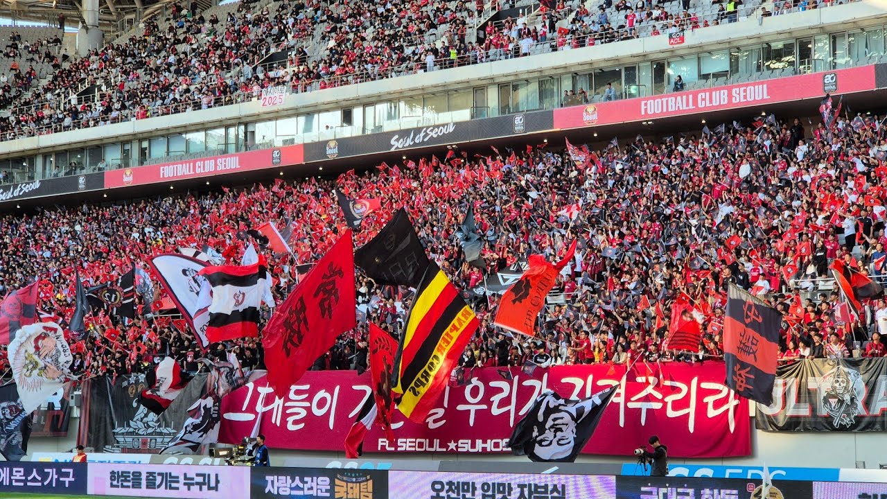 FC서울 수호신 응원 풀영상 vs울산 20241110