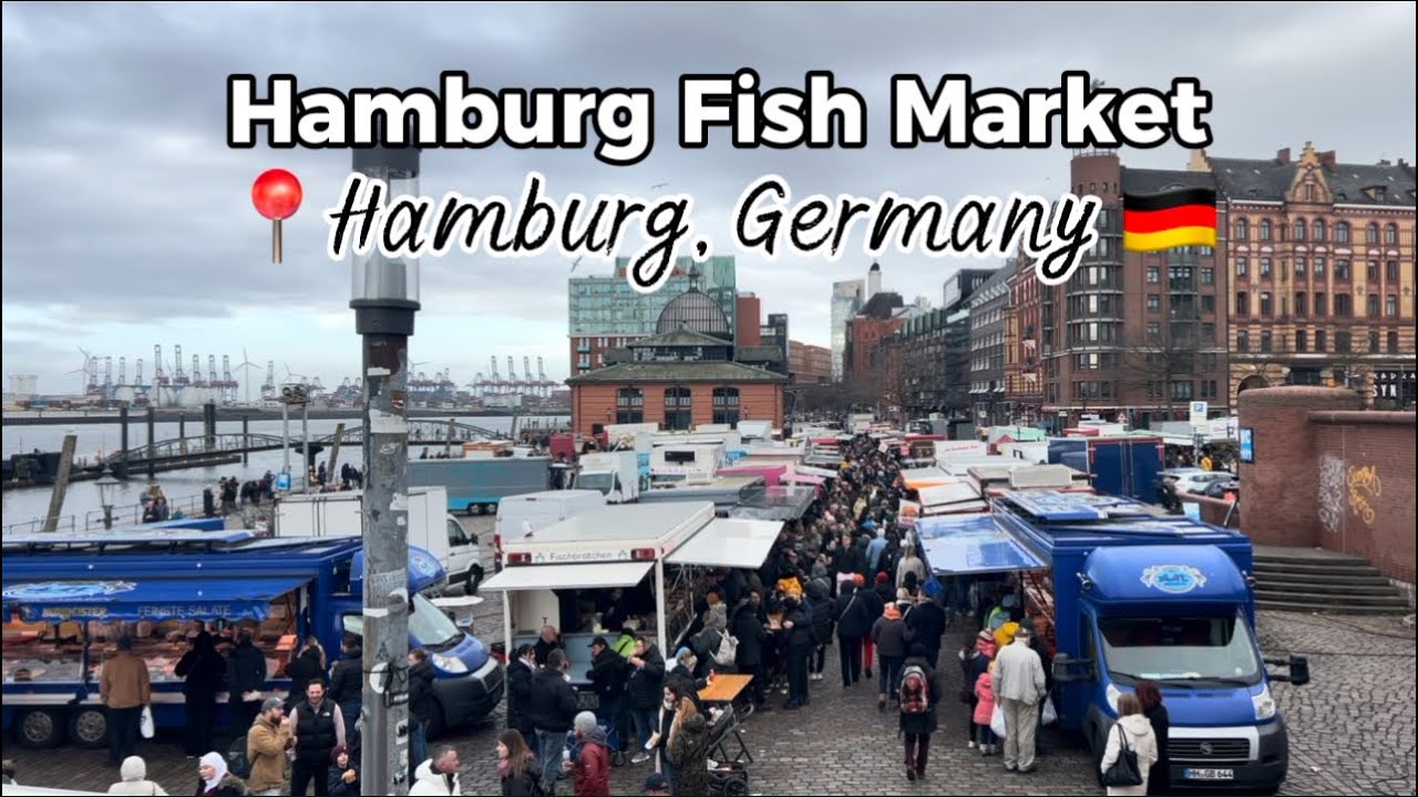 Fresh Seafood & Tropical Fruits - Just like back Home 🇵🇭 | Spring is coming 🌸| Hamburg Wet Market 