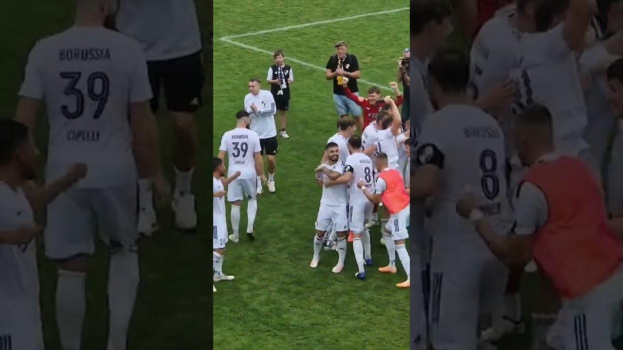 Das Ellenfeld feiert den Heimsieg von Borussia Neunkirchen! #fußball #stimmung #borussia