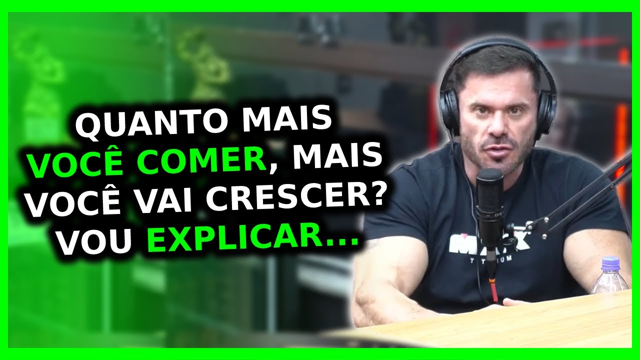 COMER MAIS FAZ VOC&Ecirc; GANHAR MAIS M&Uacute;SCULOS? CRESCE MAIS? | Balestrin Ironberg Podcast Cariani