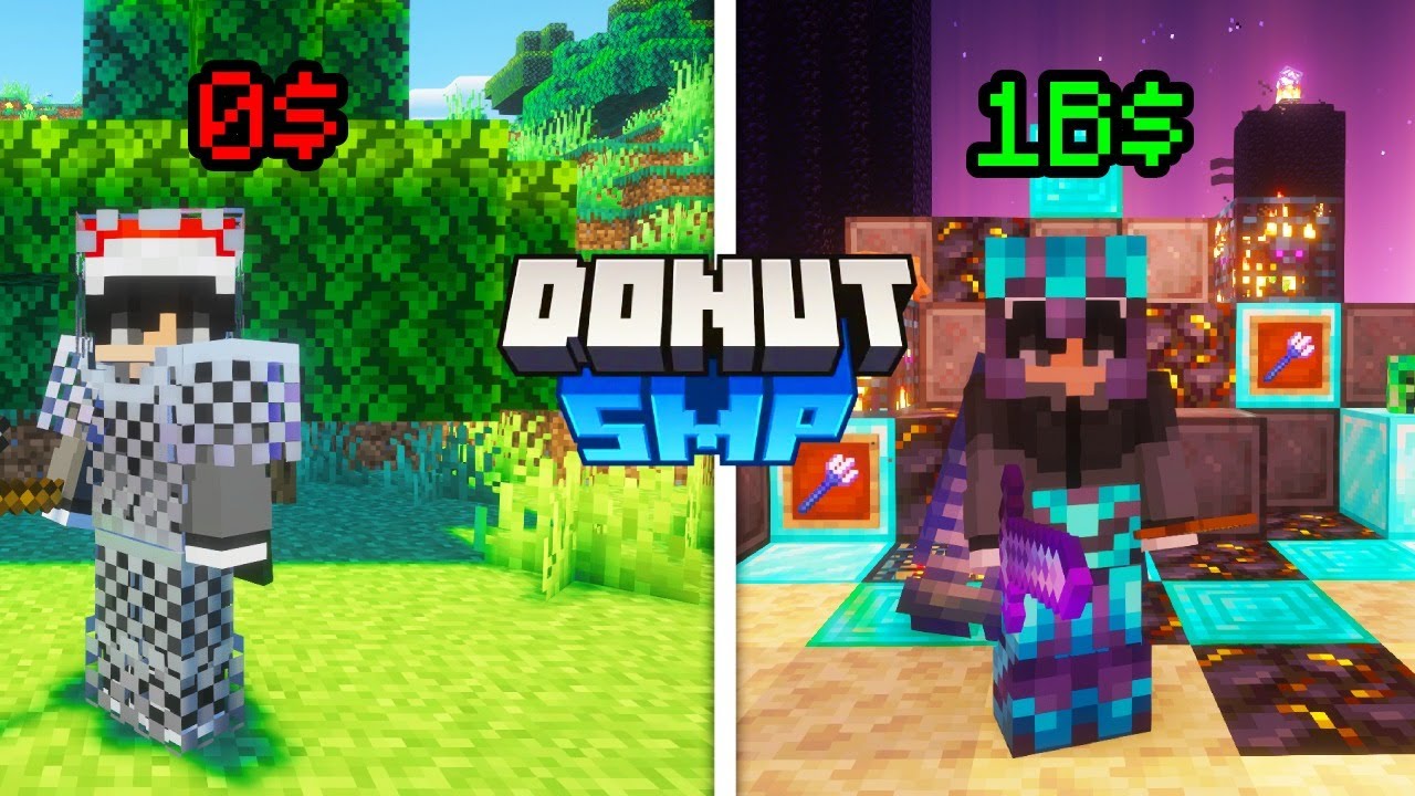 Trading a Dirt Block to 1 BILLION on Donut Smp Part 3 (LIVE STREAM)