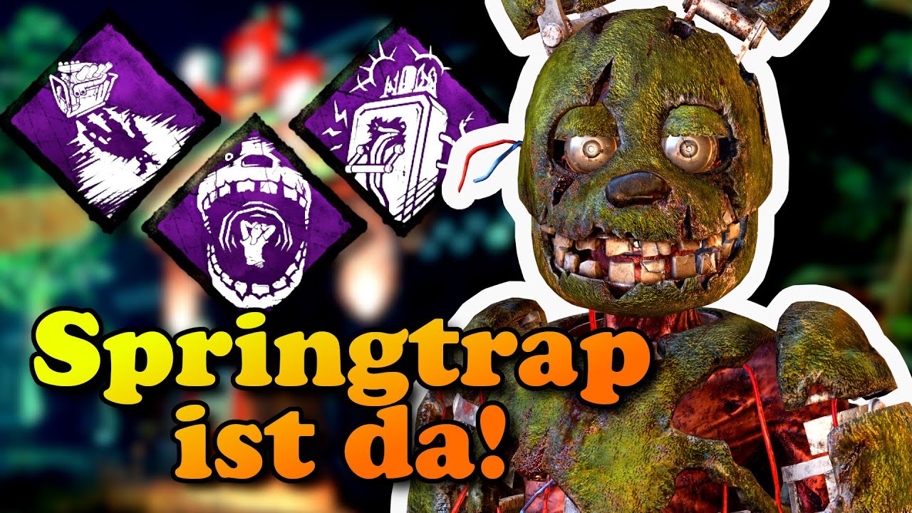 Springtrap ist da + Adept Animatronic | Dead by Daylight Deutsch #1476