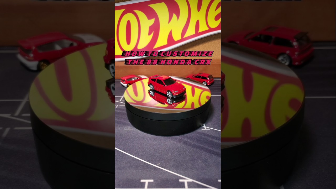 How To Customize The 88 Honda CRX 