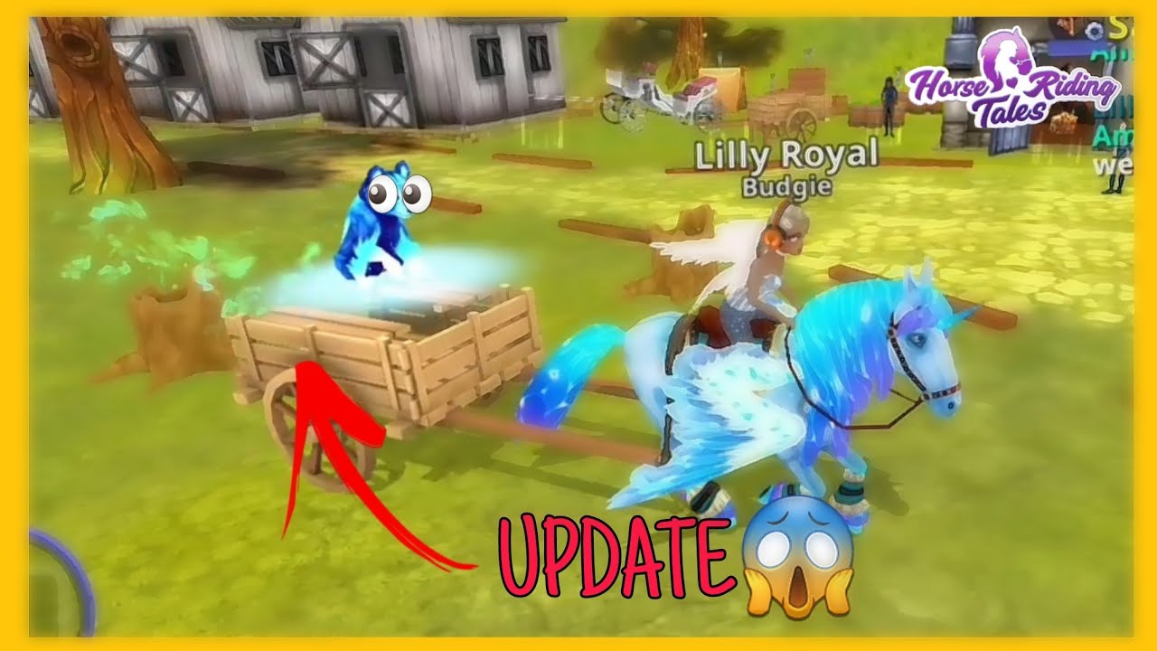 NEUES UPDATE😱 KUTSCHEN!?👀 || Horse Riding Tales🐎 || Blue Pako ❤