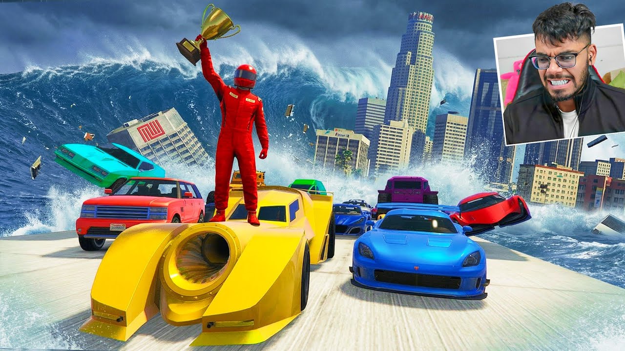 Runners Vs Batman Challenge 888.888% People Need Milk After This Race in GTA 5!