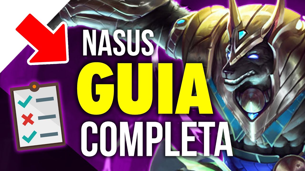 Como JUGAR con NASUS TOP 🐶🔝 GUIA COMPLETA de un MAIN NASUS 📋