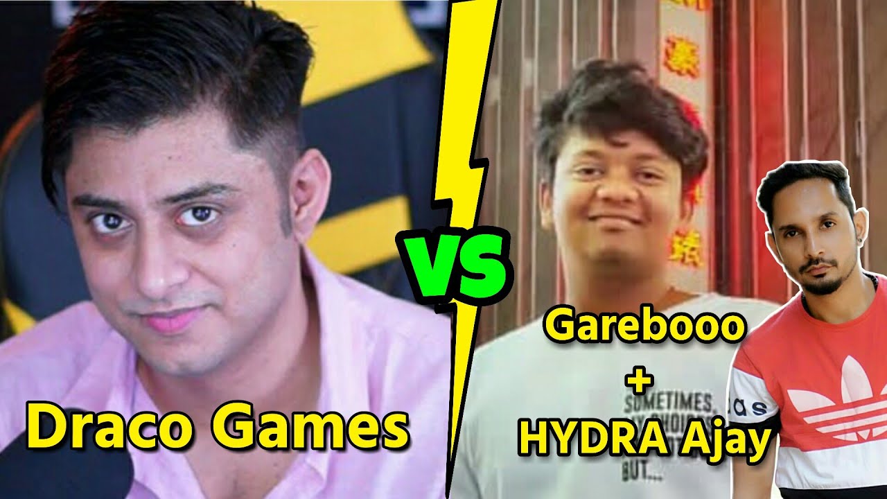 HYDRA Ajay + Gareebooo vs Draco Games Fight 🔥🔥 ; Who won?  |Emulator|