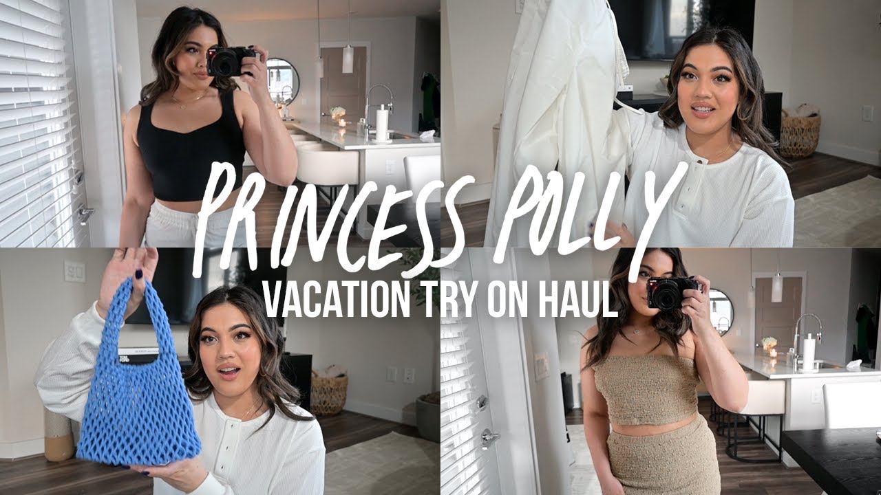30TH BIRTHDAY VACATION TRY ON HAUL🌴feat. princess polly