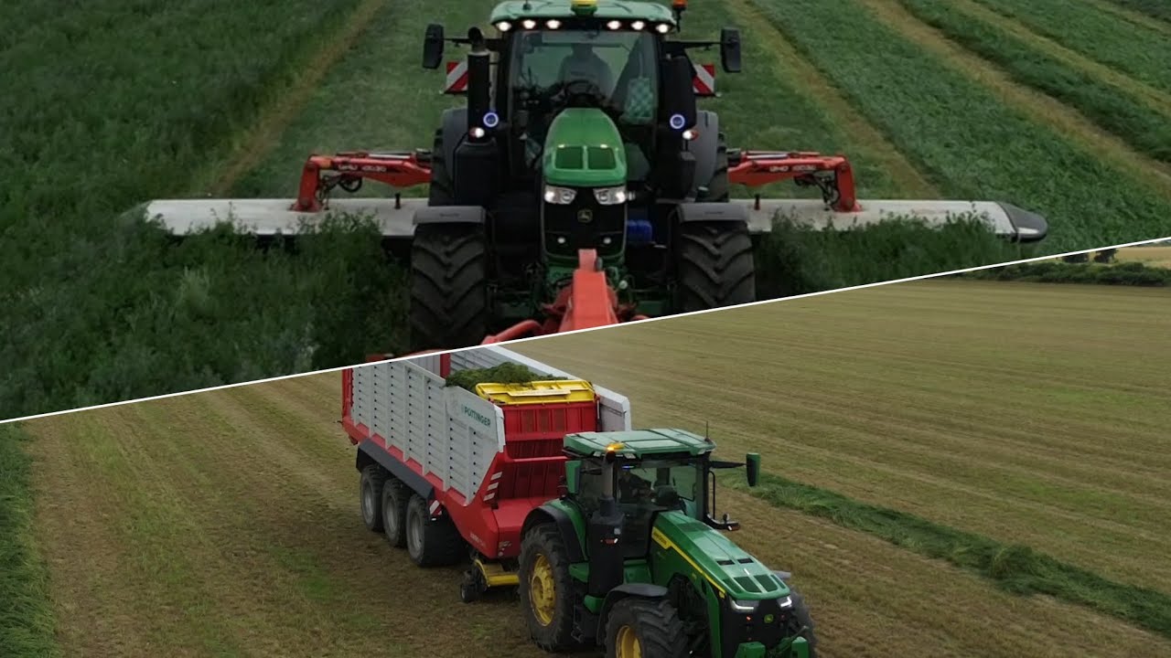 🔥Zbiór lucerny w PR Rusko od A do Z🔥JOHN DEERE🔥