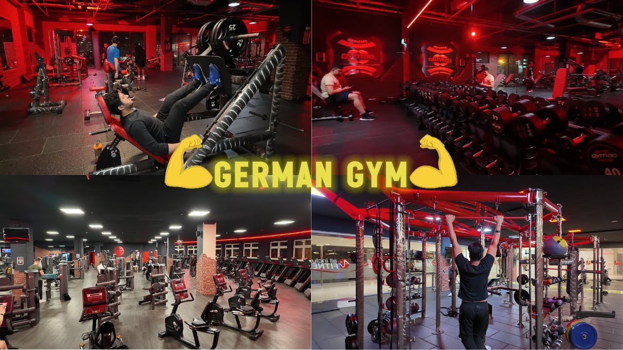 My Gym in Germany Vlog - Hindi/Urdu