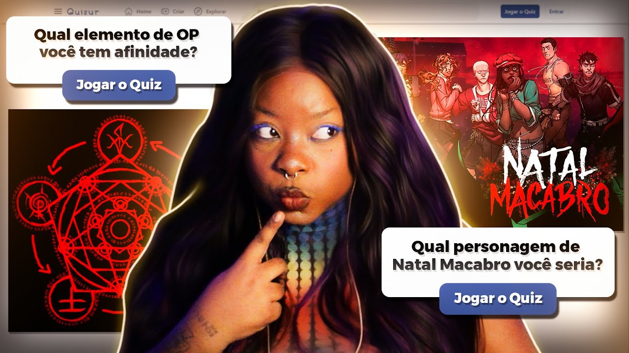 Jinkiwinkki jogando QUIZZES sobre ORDEM PARANORMAL