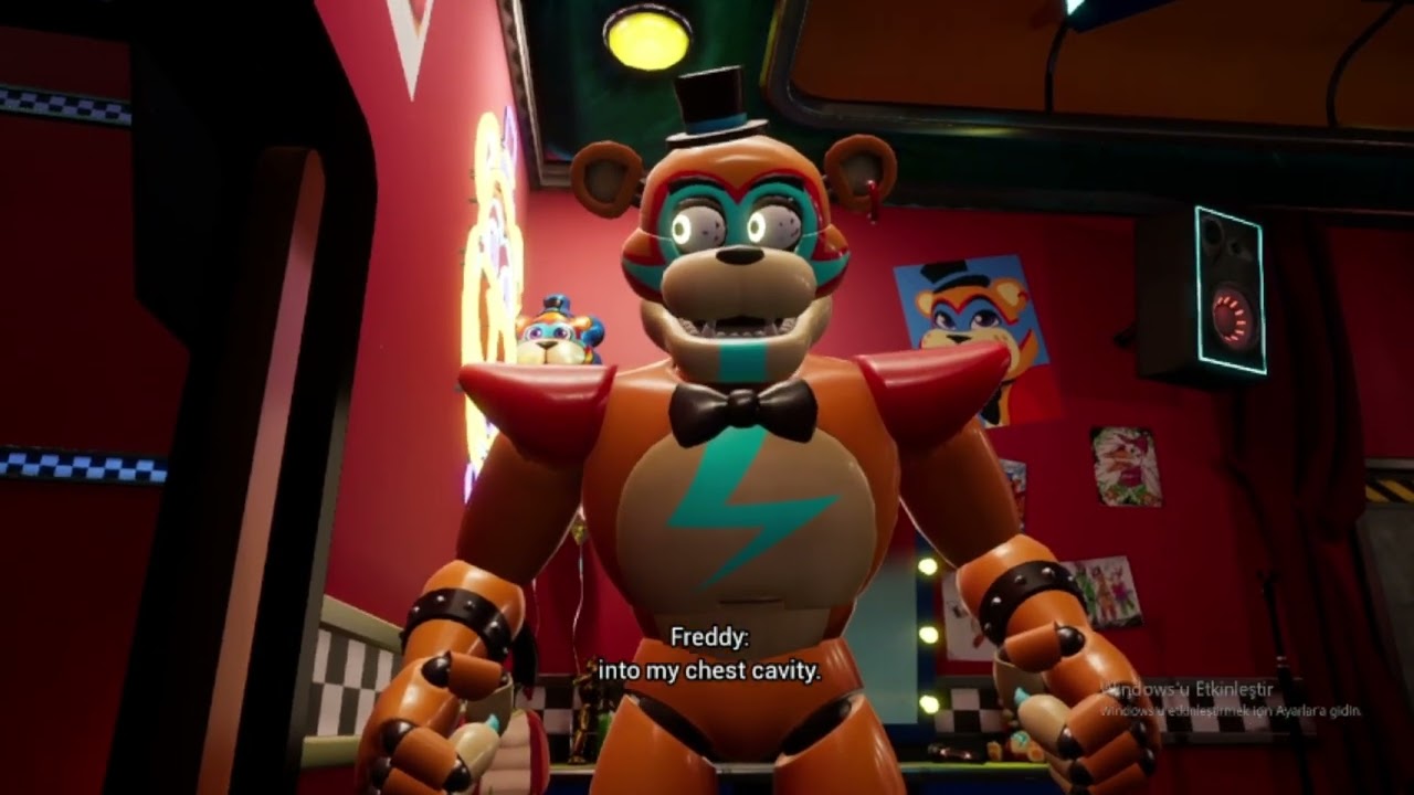 CHİCA BENİ KUDURTU FİVE NİGHT AT FREDDY'S SECURİTY BREACH 1. BÖLÜM