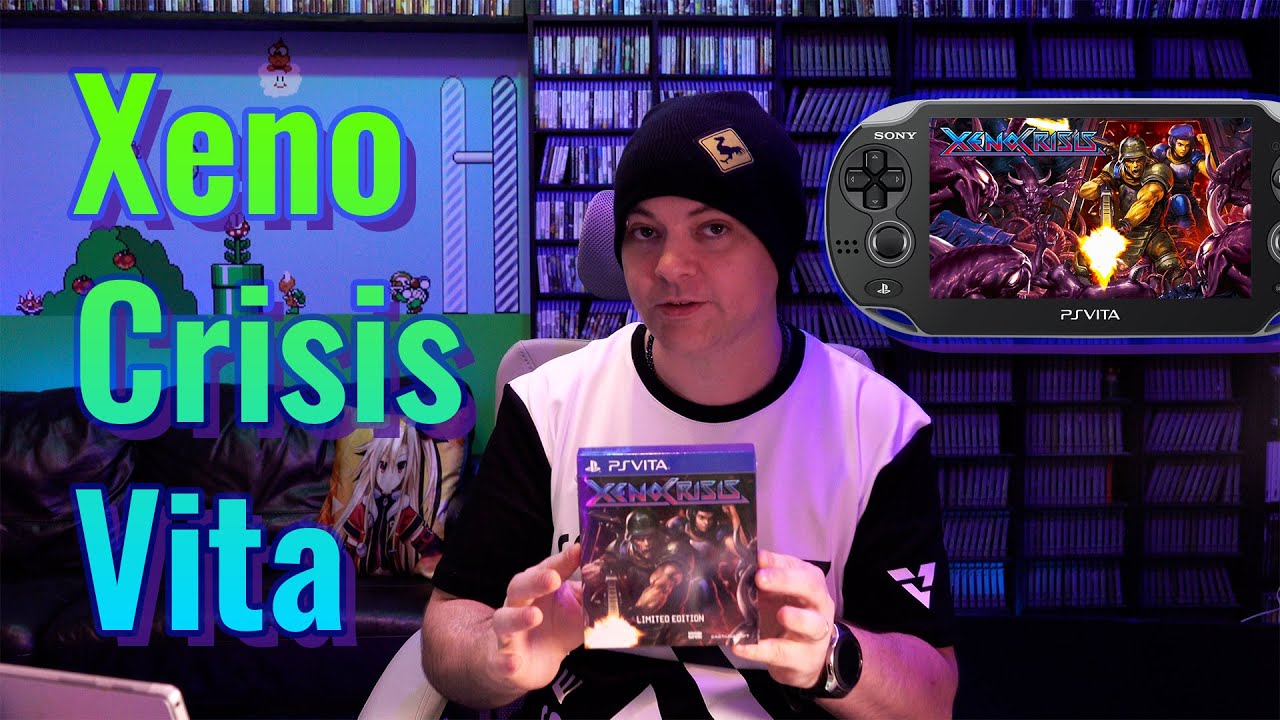 Распаковка и геймплей лимитированного издания Xeno Crisis [PS VITA]