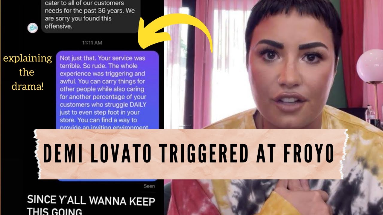 Demi Lovato Calls Out Froyo Store: The Drama Explained!