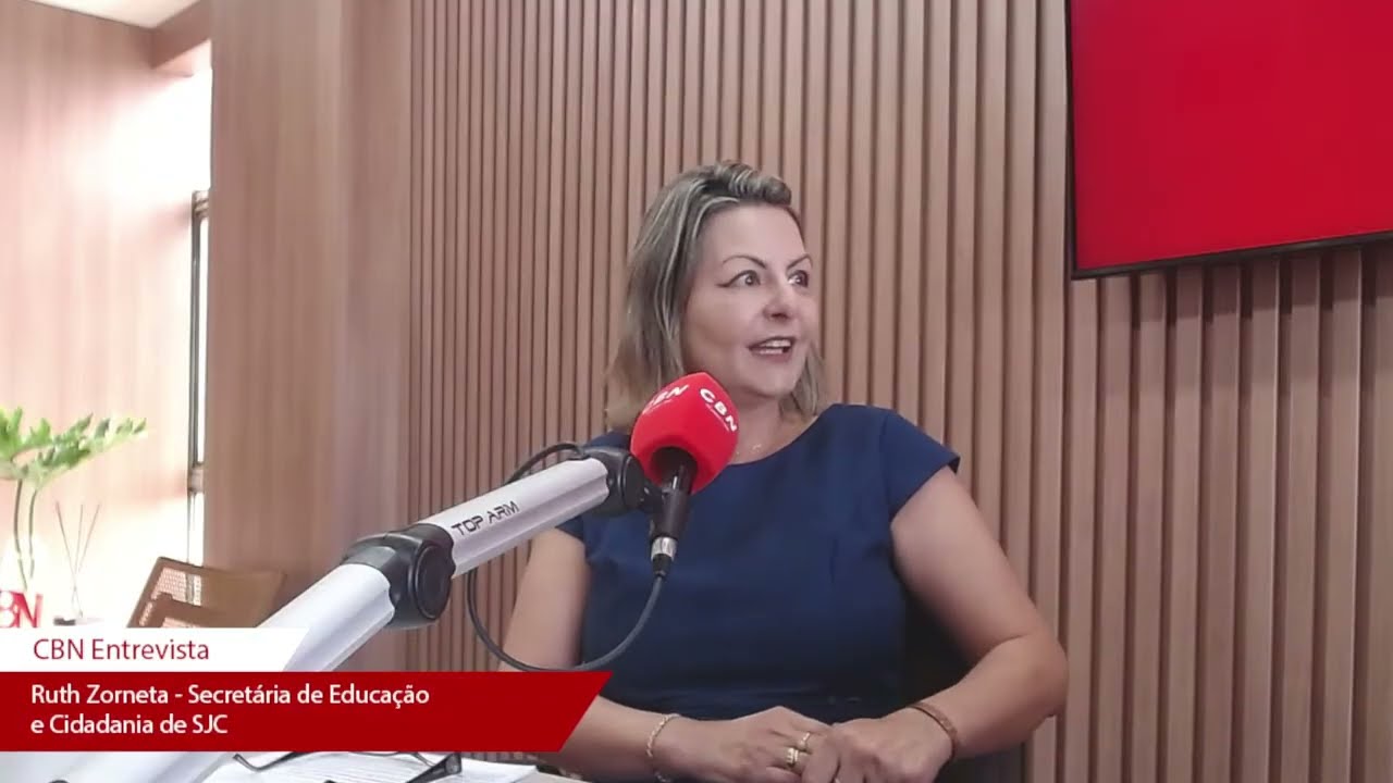 CBN VALE 1ª Edição: Ruth Zorneta (Sec. Educação SJC) e José Eduardo Pastore (Conexão Trabalho)
