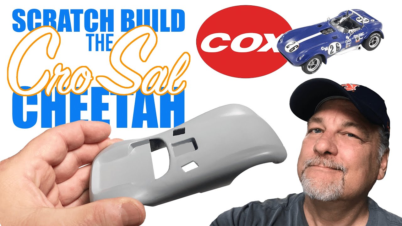 Cox Cheetah Slot Car Roadster Mod!  Part 2/ Pop The Top!