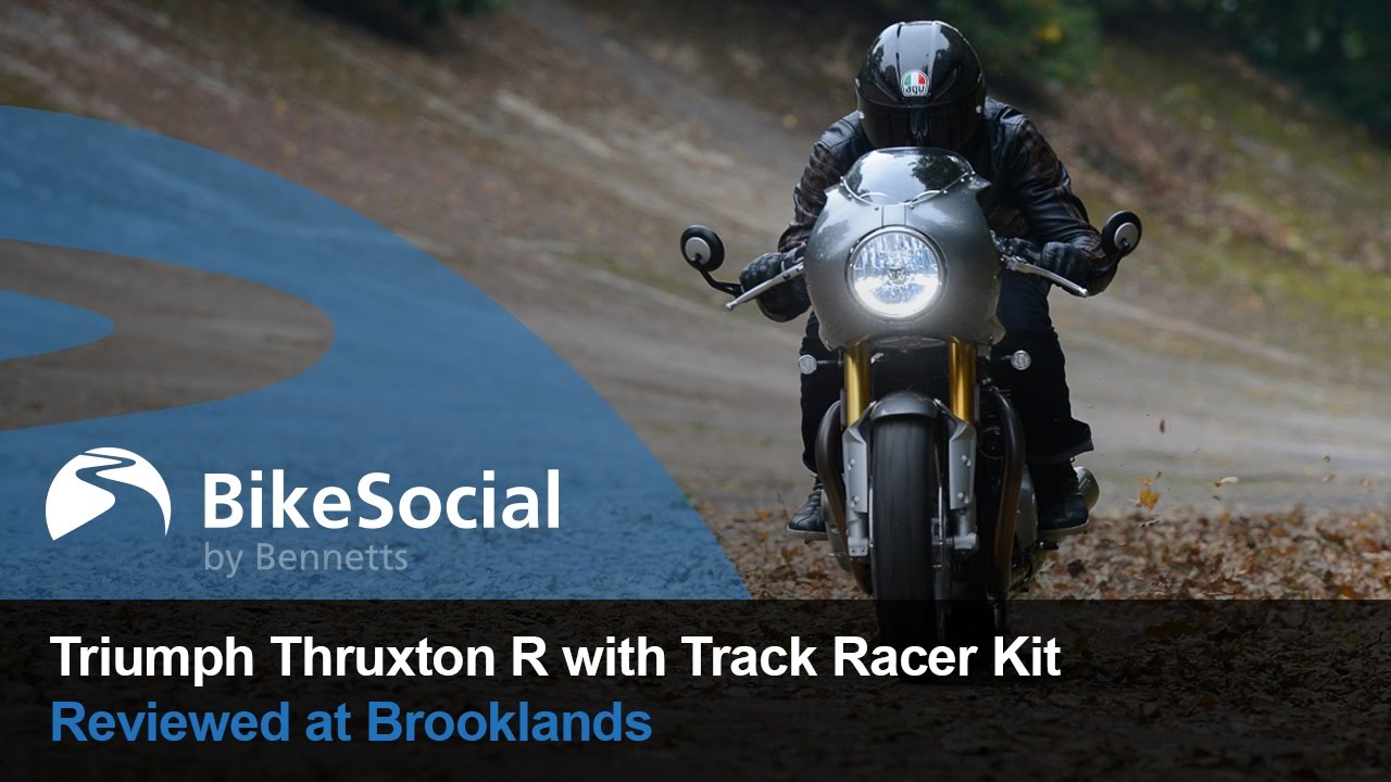Triumph Thruxton R with Track Racer Kit (2016) - Review at Brooklands