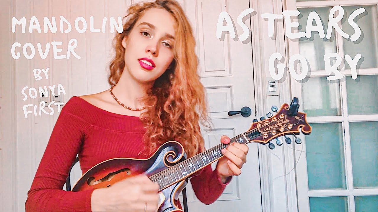 AS TEARS GO BY (Rolling Stones) Mandolin cover by Sonya First ❤️