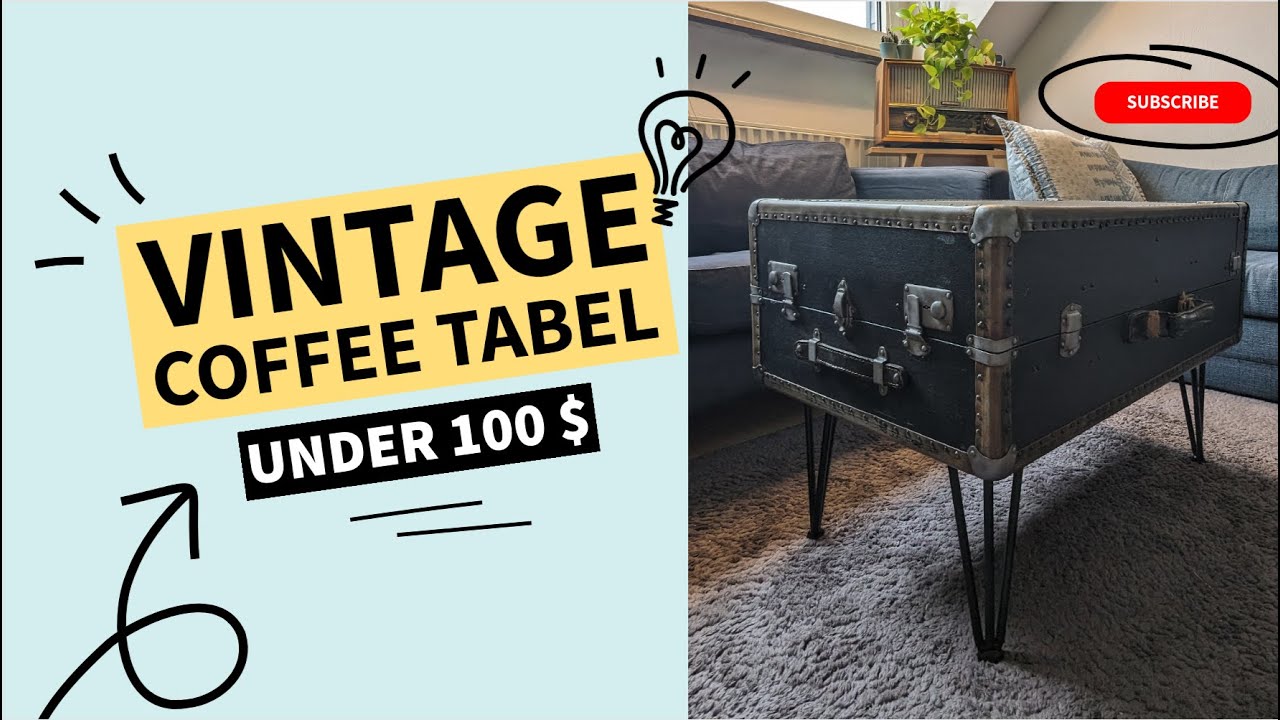 Vintage Coffee Table Under 100 dollars