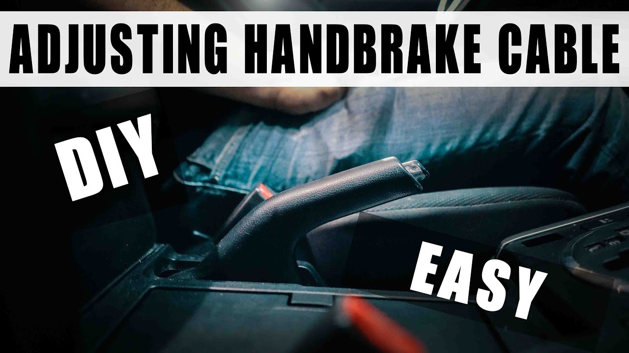 DIY - how to adjust HANDBRAKE CABLE Suzuki Grand Vitara | איך למתוח בלם יד סוזוקי גרנד ויטרה #diy