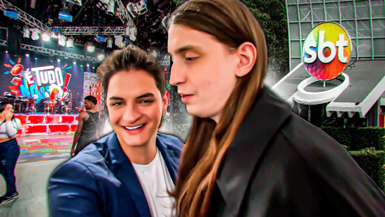VISITEI OS BASTIDORES DA SBT