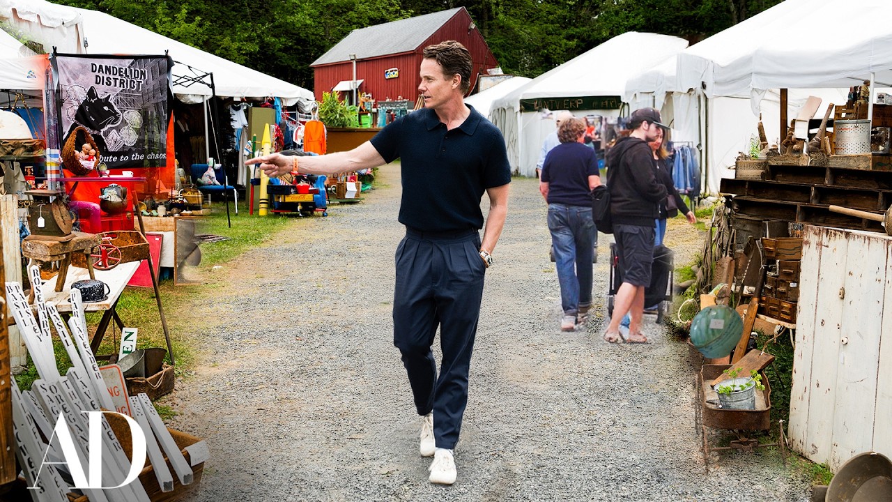 How to Shop A Flea Market Like A Pro | Brimfield | Architectural Digest