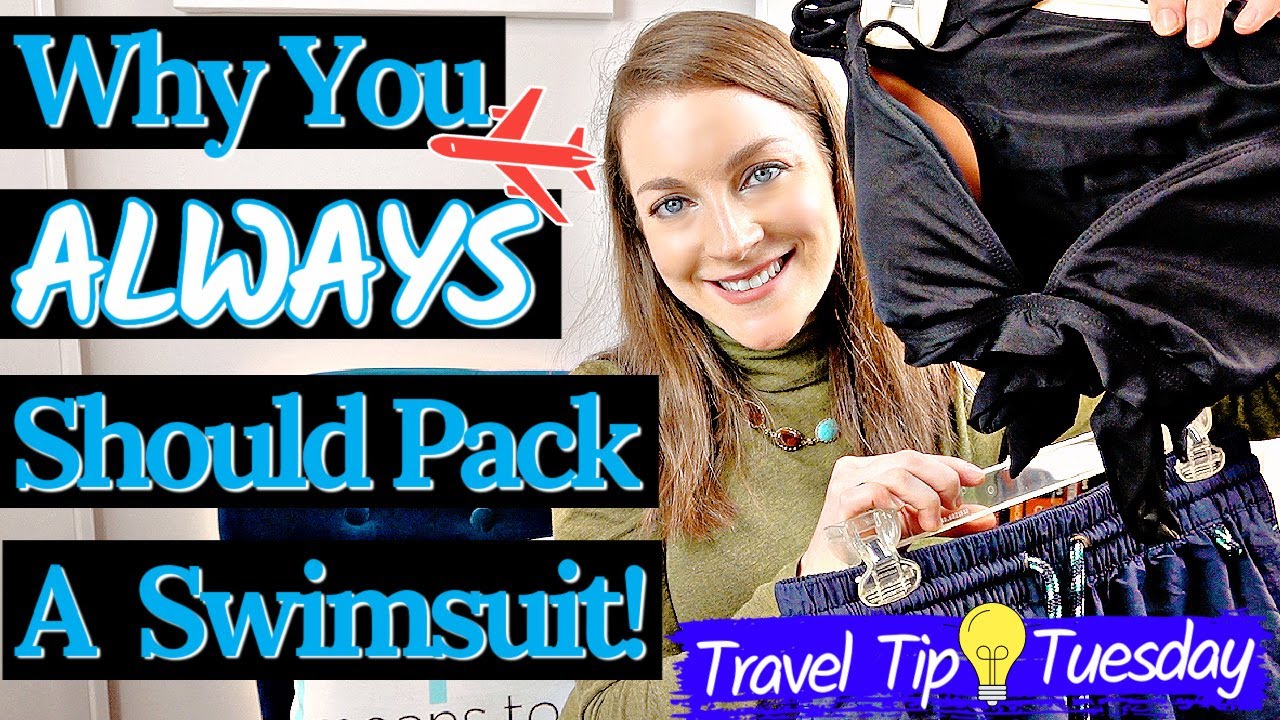 [Travel Tip Tuesday] Why You Should ALWAYS Pack A Swimsuit In Your Luggage - No Matter The Season!