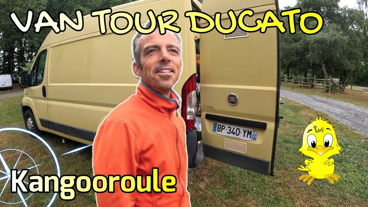 Le Fiat DUCATO Jaune POUSSIN Aménagé De Mickaël 🦘 #vanlife