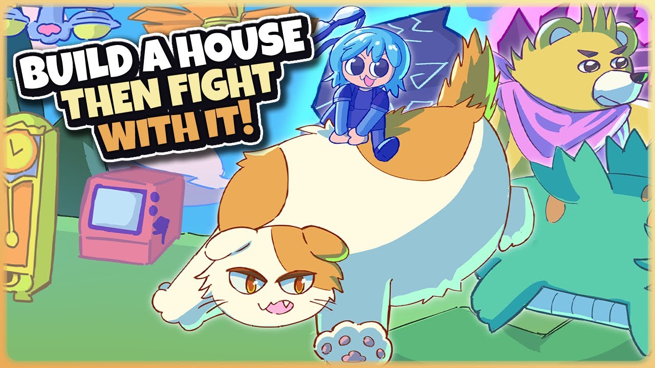 New Roguelite, Build a House, Then Use it to Fight!
